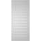 Ekena Millwork Vertical Surface Mount PVC Gable Vent: Functional, w/ 2"W x 1-1/2"P Brickmould Frame, 18"W x 40"H GVPVE18X4002SF - alternate 4
